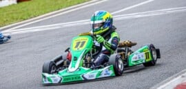Vicente da Silva vence corrida em Interlagos e termina etapa do Paulista Light de Kart com 2º lugar