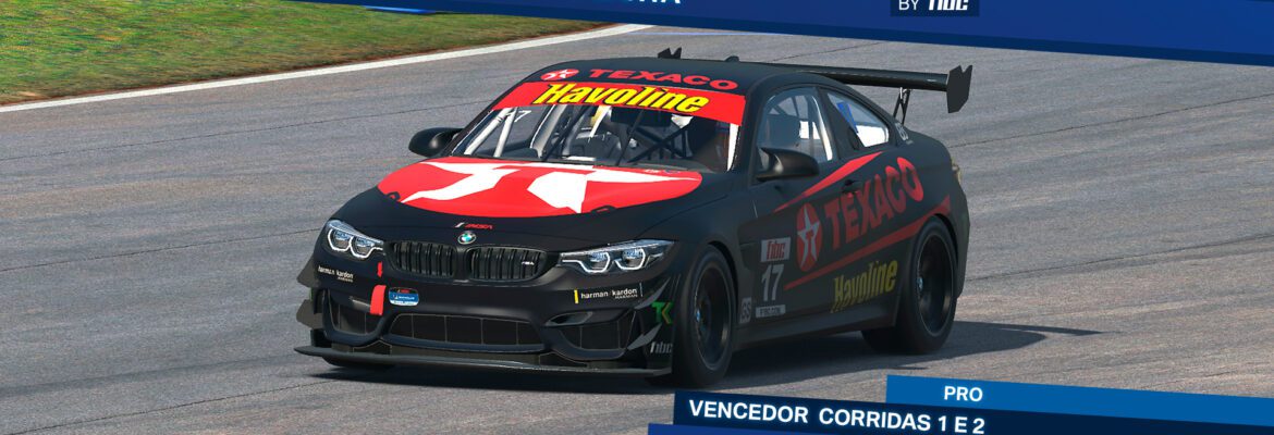 BMW M Cup by F1BC: Victor Miranda dá show em duas vitórias no circuito de Road Atlanta
