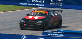 BMW M Cup by F1BC: Victor Miranda dá show em duas vitórias no circuito de Road Atlanta