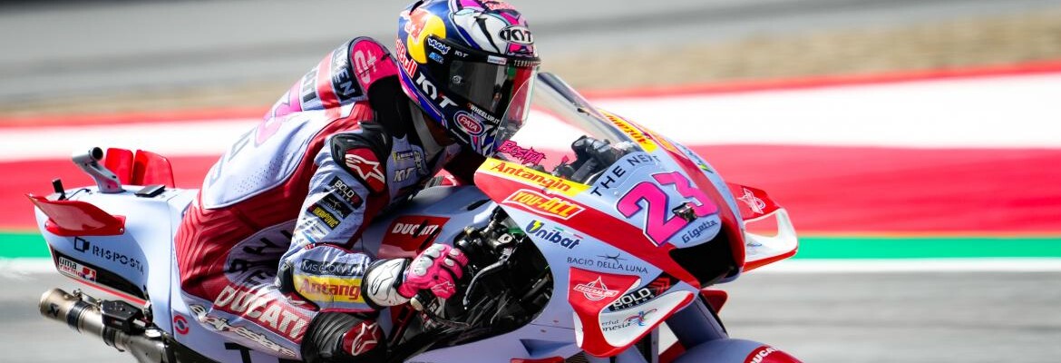 Bastianini supera Bagnaia por 0s024 e marca 1ª pole na MotoGP na Áustria