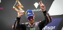 Quartararo celebra 2º lugar na Áustria e vantagem no mundial: “lutei como um leão”