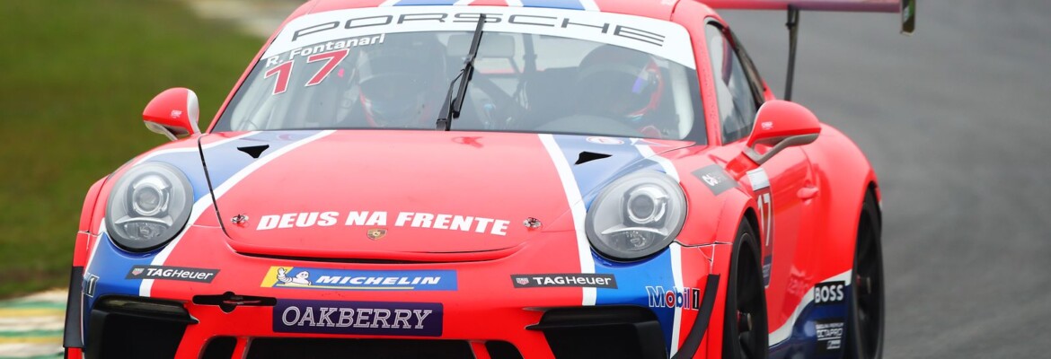 Fontanari se diz “muito feliz” em classificação difícil da Porsche Cup em Goiânia