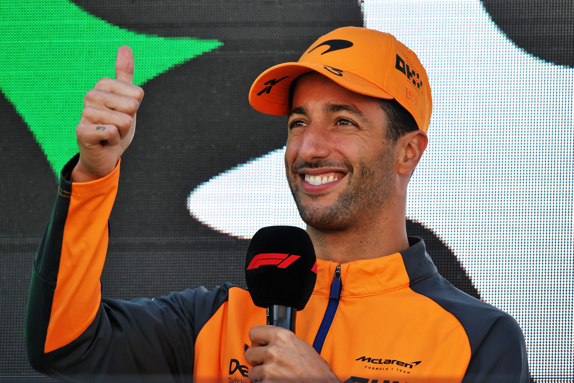 Al más puro estilo Ricciardo, el piloto dijo que disfrutaría la escena en Abu Dhabi sin dramas.