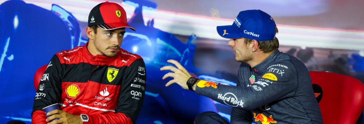 F1: Verstappen e Leclerc estarão juntos em coletiva de imprensa no Japão F1: Verstappen e Leclerc estarão juntos em coletiva de imprensa no Japão