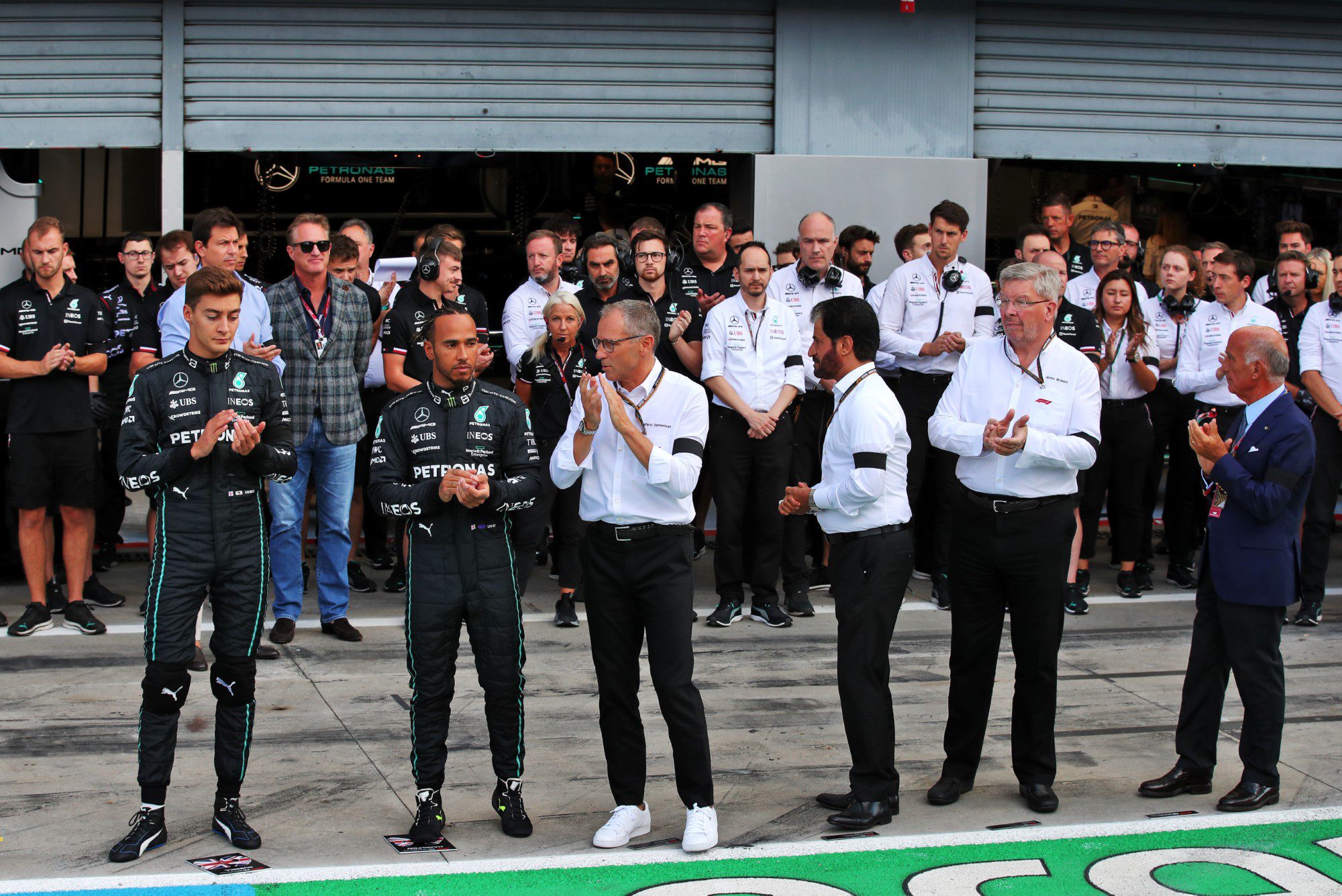 F1 2022, GP da Itália, Monza, Rainha Elizabeth