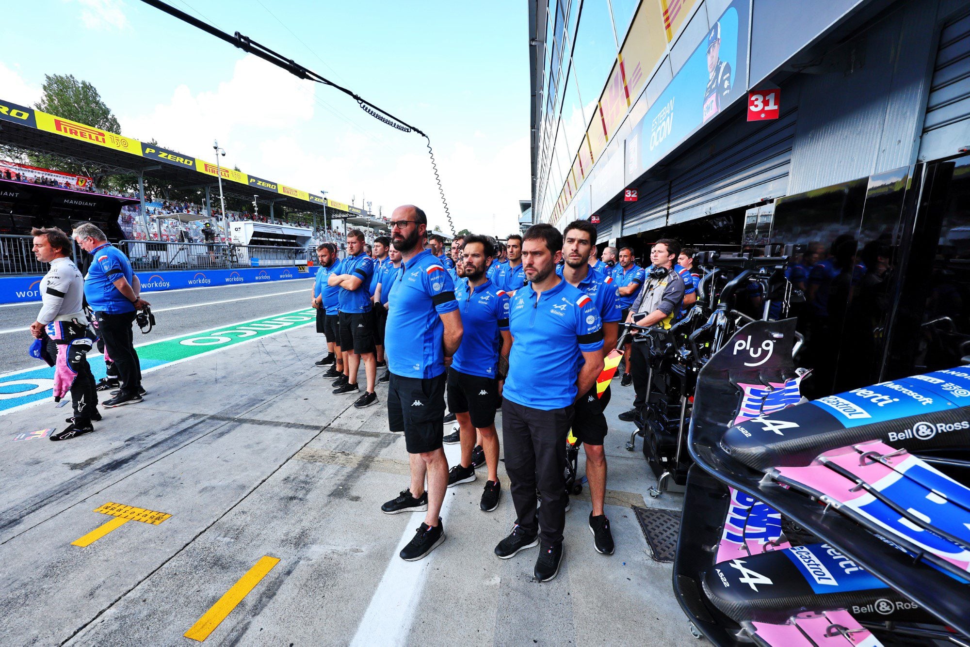 F1 2022, GP da Itália, Monza, Rainha Elizabeth