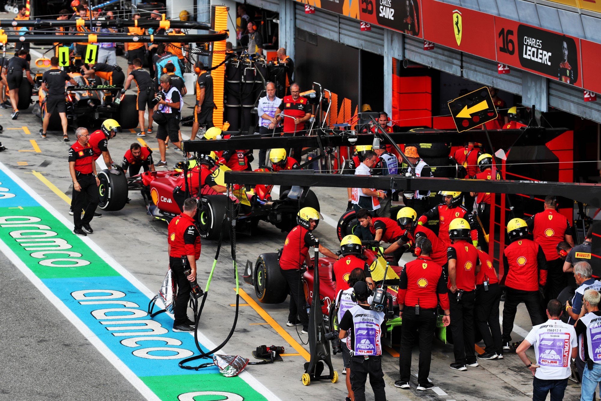 F1: As imagens dos primeiros treinos para o GP da Itália F1 2022, GP da Itália, Monza