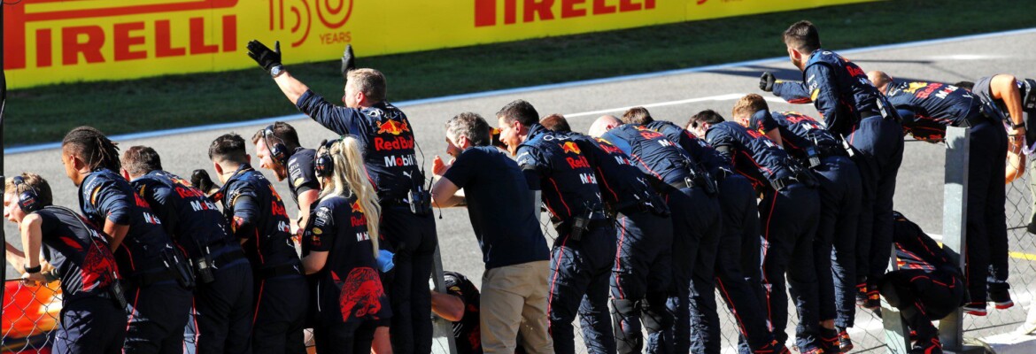 F1: as imagens da vitória de Verstappen no GP da Itália