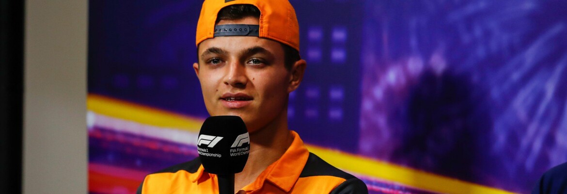 F1: Norris projeta ano da McLaren como “equipe líder do meio do pelotão”