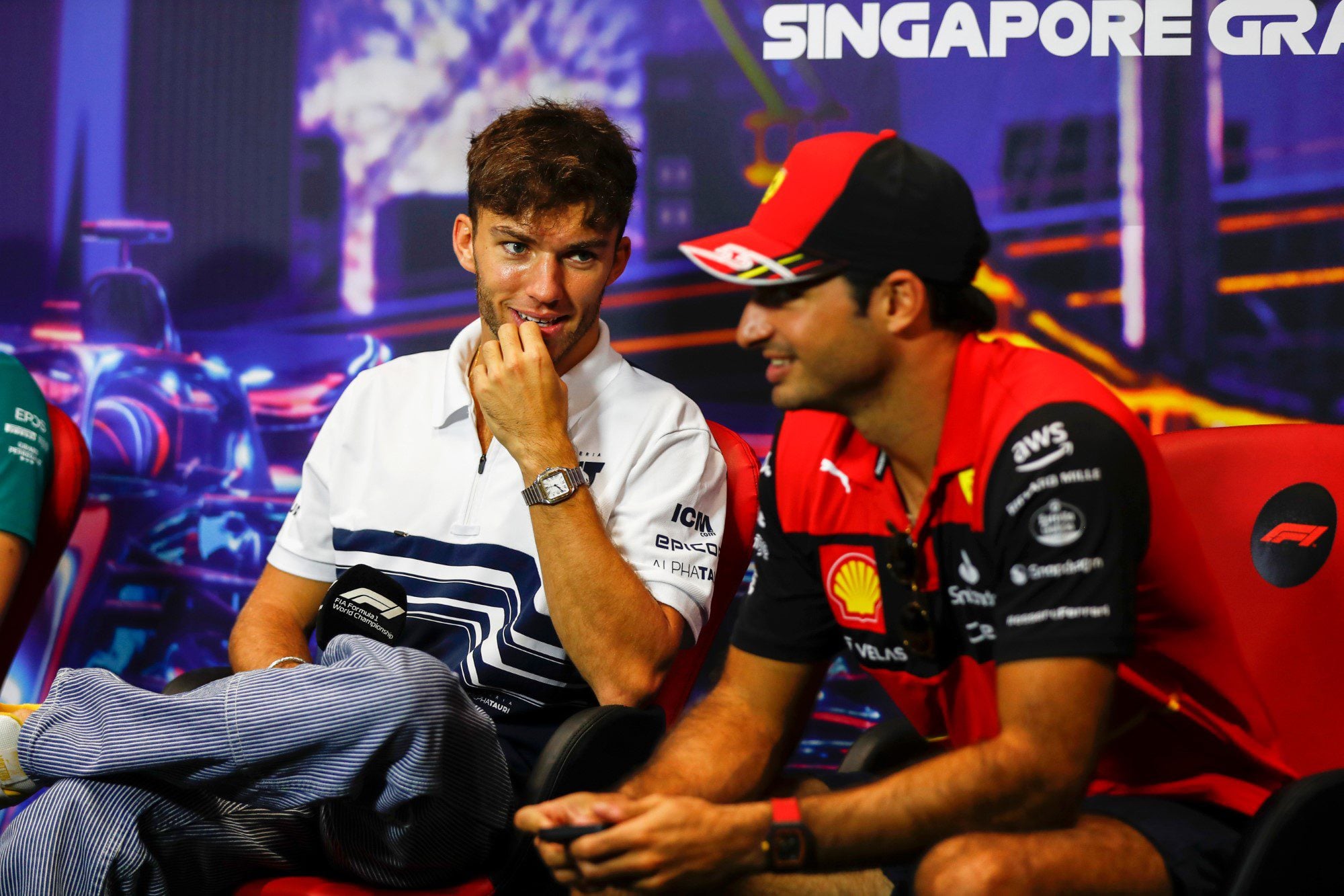 F1: as imagens desta quinta-feira do GP de Singapura, na Marina Bay F1 2022, GP de Singapura, Marina Bay