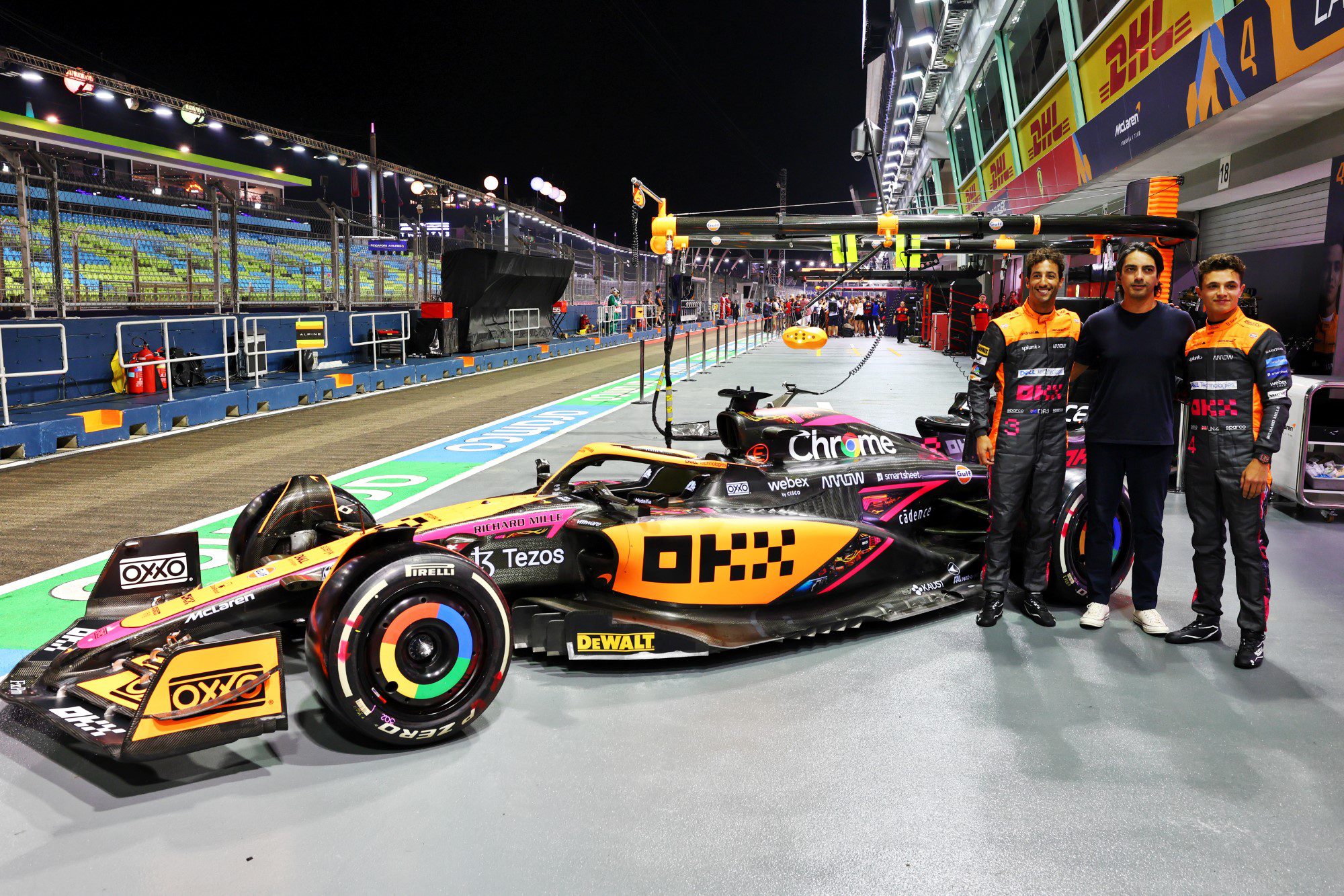 F1: as imagens desta quinta-feira do GP de Singapura, na Marina Bay F1 2022, GP de Singapura, Marina Bay