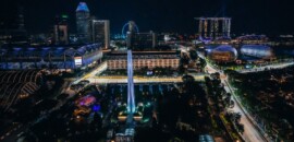 F1: GP de Singapura na Marina Bay; uma corrida noturna deslumbrante no coração da cidade