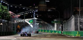 F1: as imagens dos primeiros treinos para o GP de Singapura