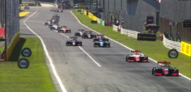 F3: Colapinto suporta ataques de rivais e vence corrida 1 na Itália