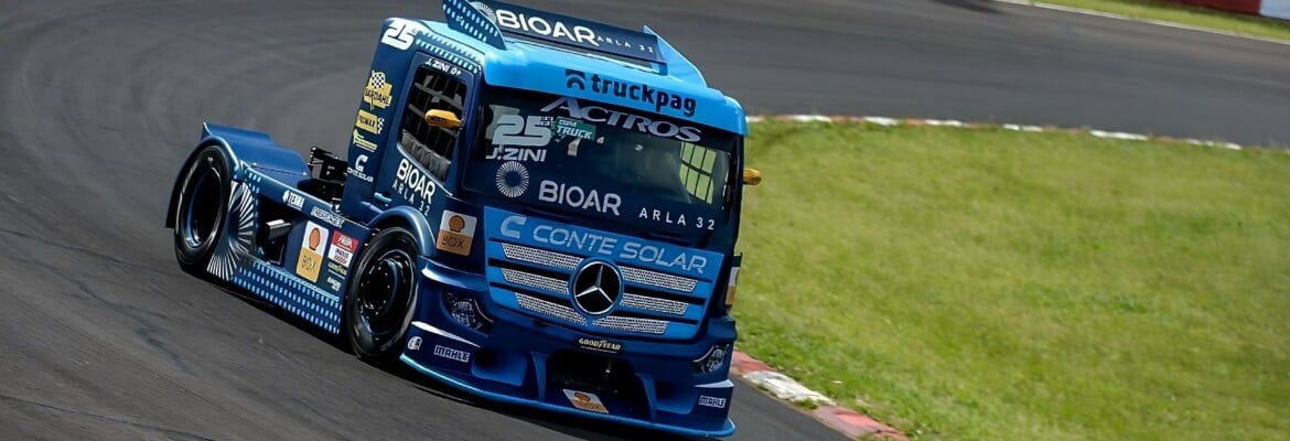 Treinos em Tarumã têm briga de foice entre Mercedes, Volks e Iveco