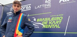 Campeão do mundo, Matheus Morgatto prestigia o Brasileiro de Kart Rental