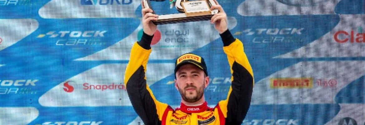 Gabriel Casagrande vai ao pódio em Santa Cruz do Sul e mantém liderança da Stock Car