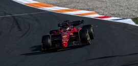 Leclerc lidera 1-2 da Ferrari e é mais rápido do TL2 da F1 em Zandvoort. Verstappen é 8º