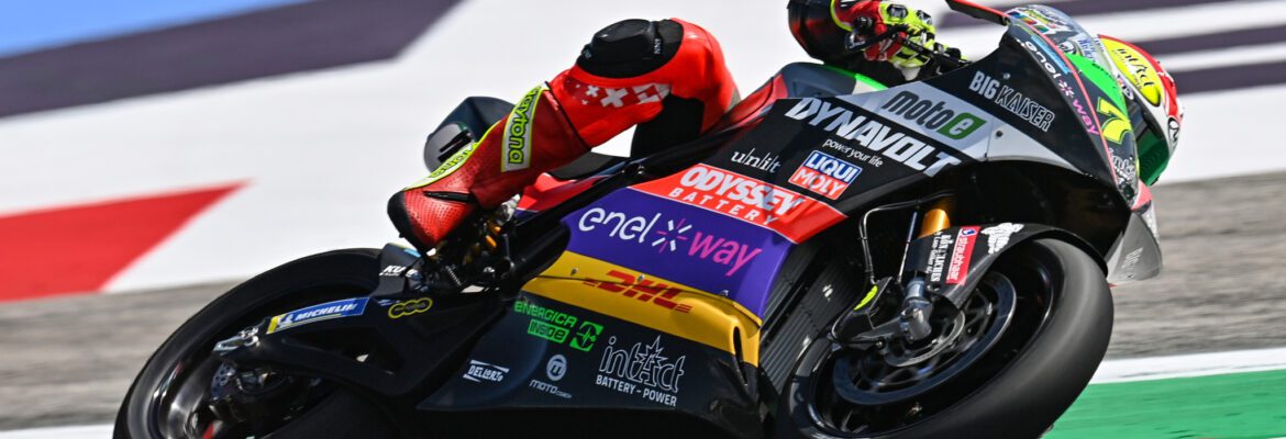 Aegerter aproveita queda de Granado e é campeão da MotoE. Casadei vence em Misano