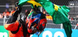 Vídeo: Companheiro parabeniza Drugovich após vitória no GP da Holanda da F2