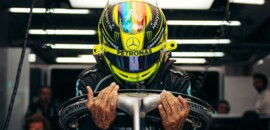 F1: Hamilton bate Verstappen no fim e lidera treino livre 1 do GP de Singapura