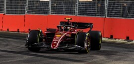 F1: Sainz lidera dobradinha da Ferrari e lidera TL2 do GP de Singapura