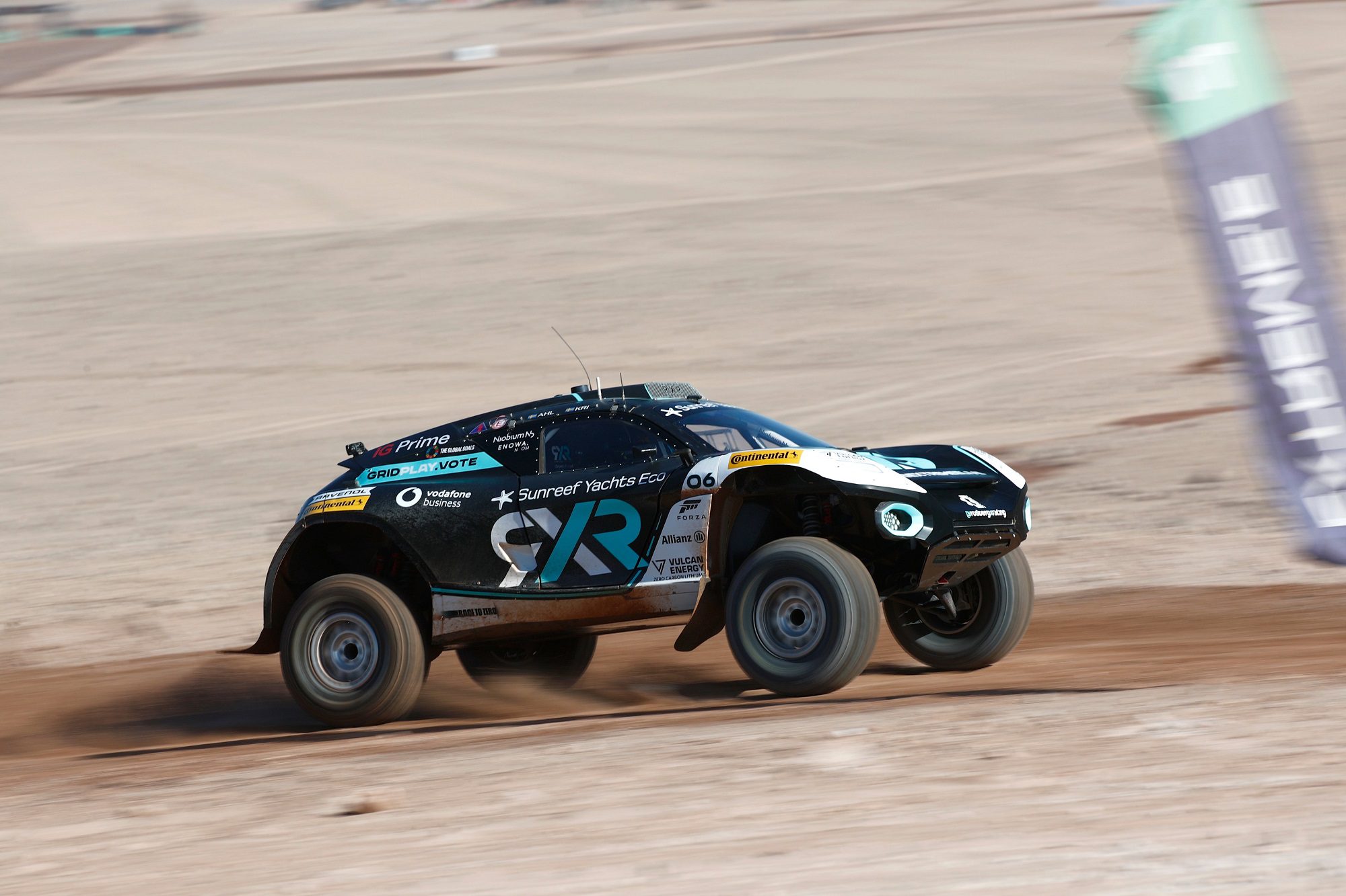 Rosberg X Racing é a mais rápida da classificação 1 do xPrix no Chile da Extreme E