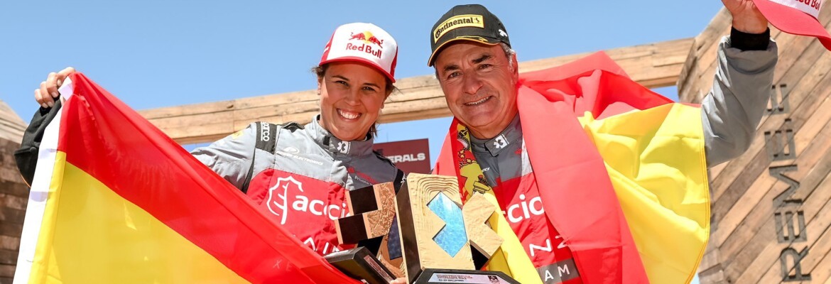 Acciona Sainz comemora pódio, mas revela “gosto agridoce” na Extreme E no Chile