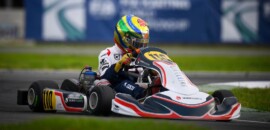 Miguel Costa mostra bons desempenhos em baterias classificatórias no Mundial de Kart