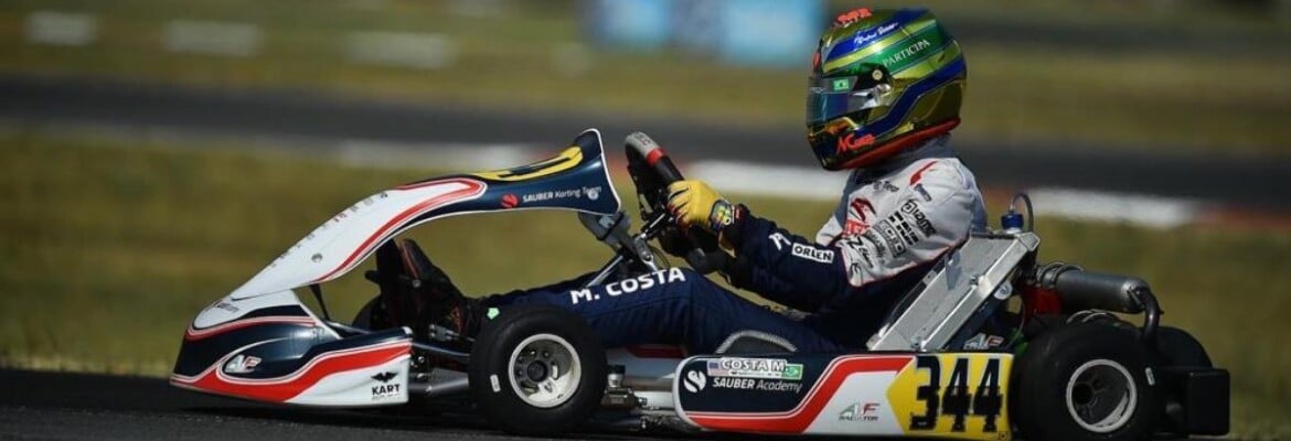 Miguel Costa inicia fase final da temporada do kartismo na Itália em busca de vitória