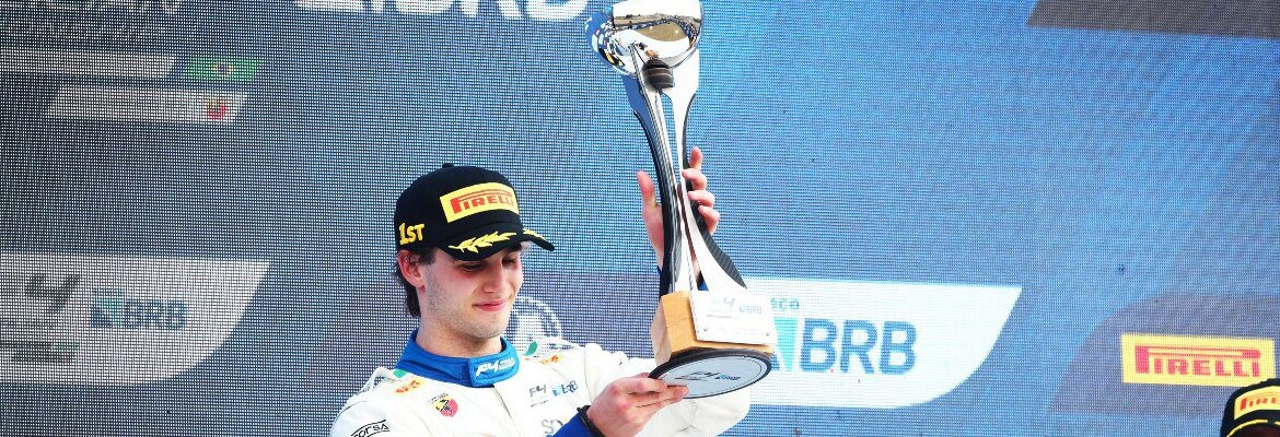 F4 Brasil: Nic Giaffone vence no Velocitta e celebra em família
