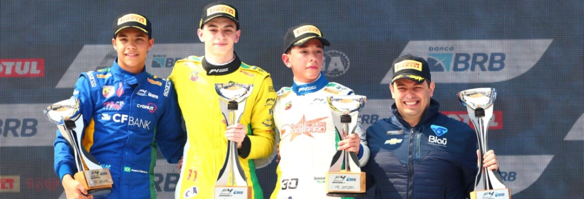 F4 Brasil: Pedro Clerot sai do Velocitta com 75 pontos de vantagem e tem chance ser campeão já em Goiânia