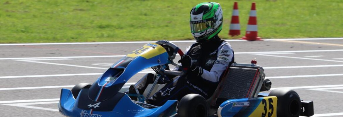 Mundial de Kart: Matheus Ferreira enfileira top-3 nas baterias classificatórias