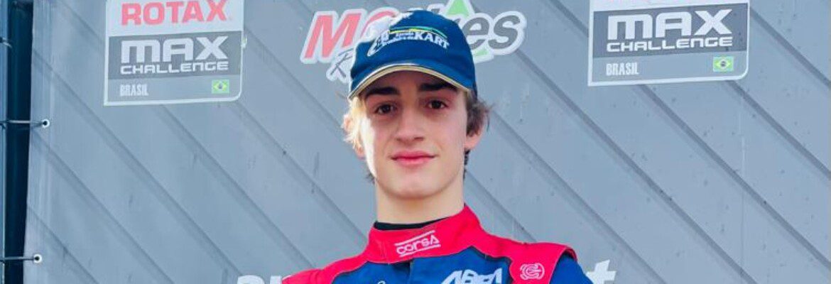 Tito Giaffone garante vaga no Mundial de Rotax após seletiva no Kartódromo Granja Viana