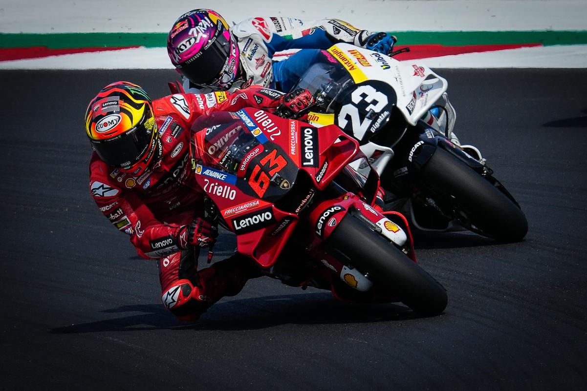 Francesco Bagnaia (Ducati) Enea Bastianini (Ducati) - San Marino MotoGP 2022
