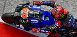Quartararo finaliza teste da MotoGP em Misano com melhor tempo combinado