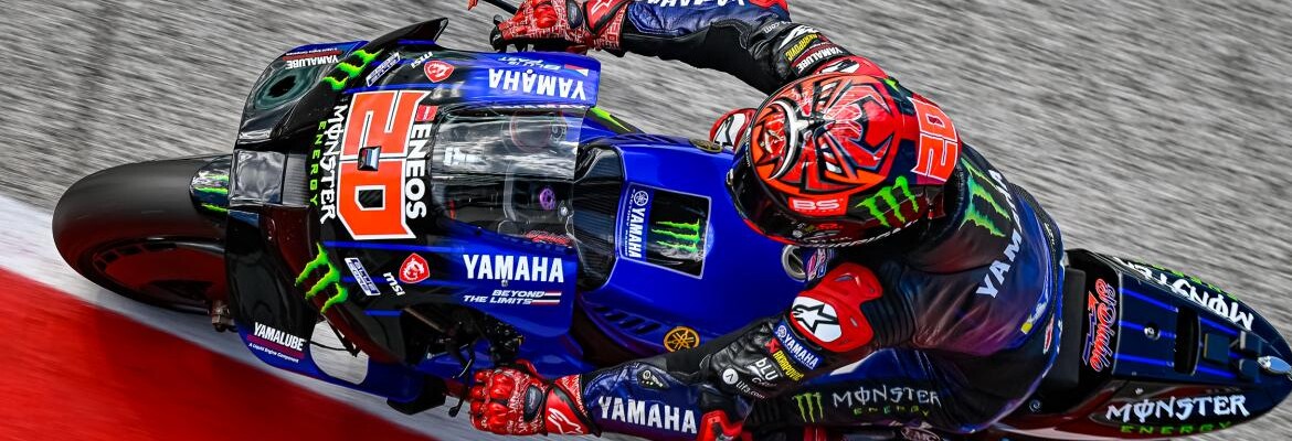 Quartararo finaliza teste da MotoGP em Misano com melhor tempo combinado