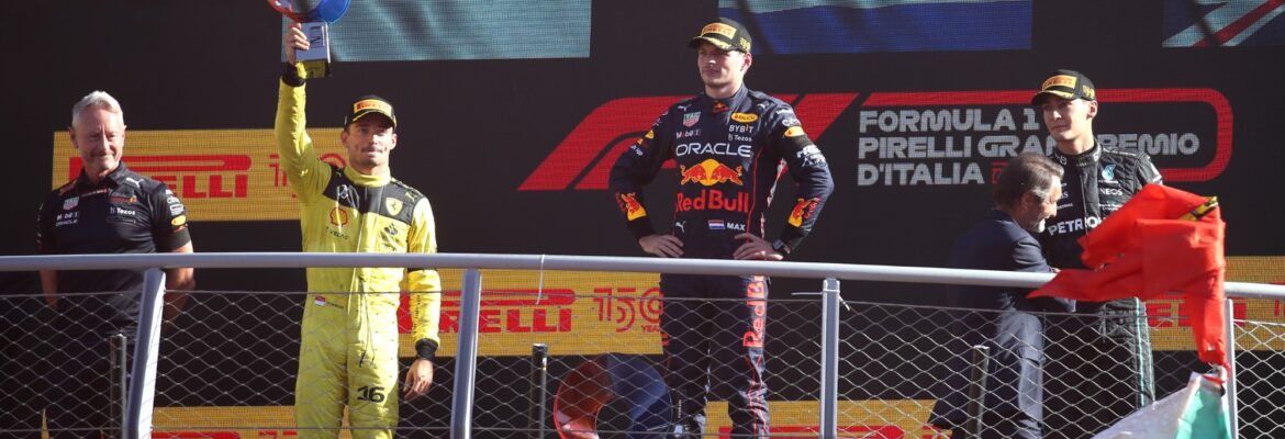 F1: Número de pilotos no pódio em 2022 foi menor dos últimos três anos