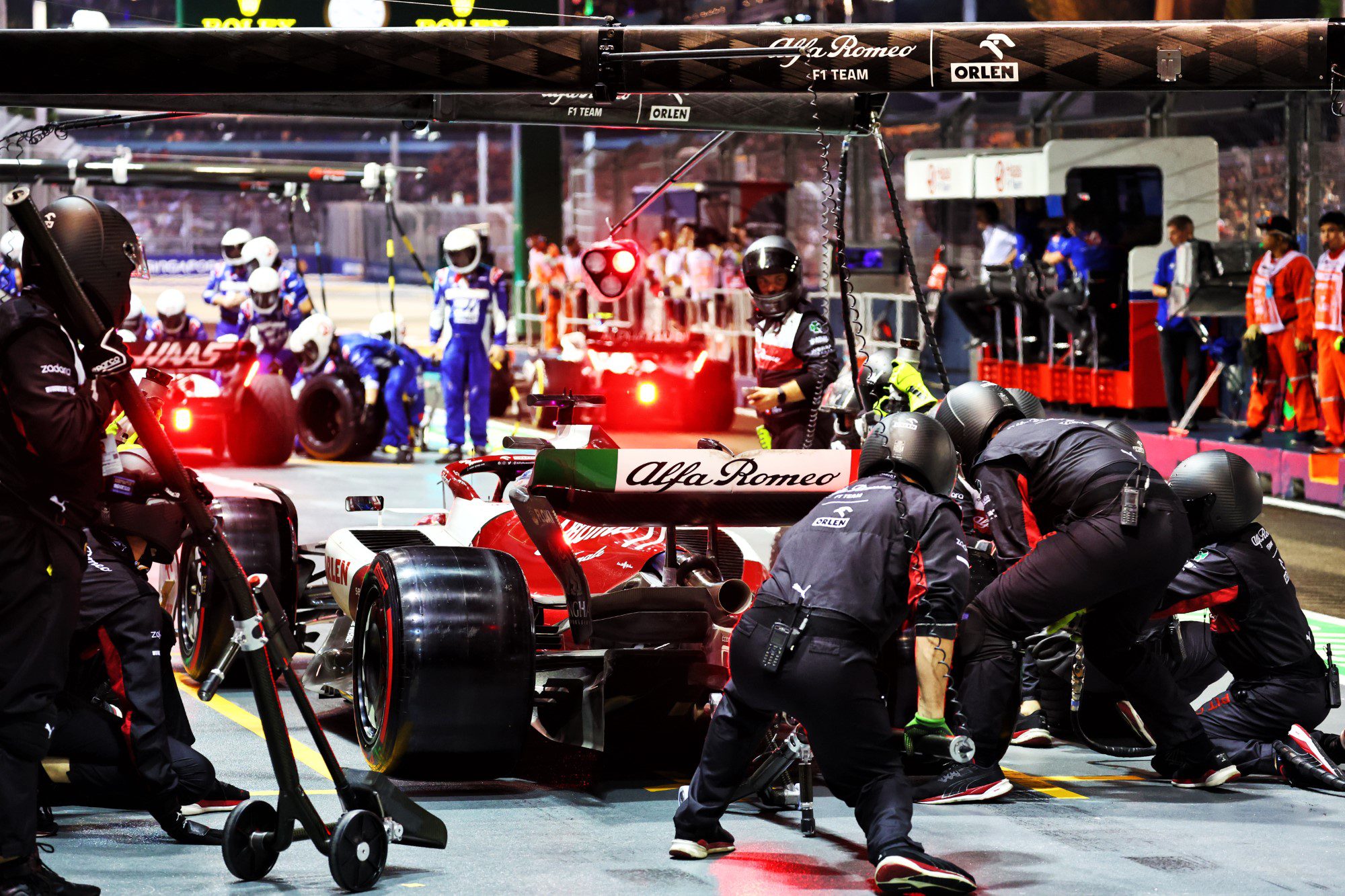 F1: as imagens do GP de Singapura e da vitória de Sergio Perez F1 2022, GP de Singapura, Marina Bay