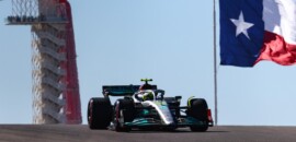 F1: Hamilton fala sobre comportamento do carro 2022 nas ondulações do COTA