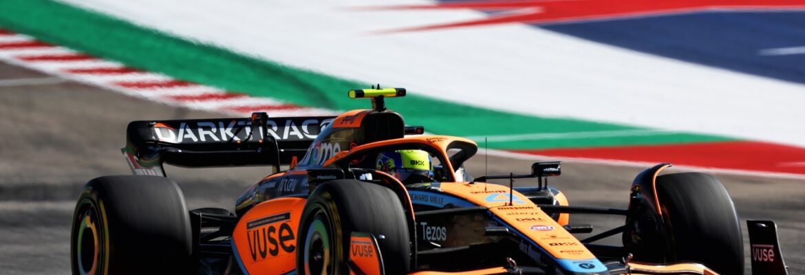 F1: Enquanto Norris teve um dia “razoável” em Austin, Ricciardo terminou dentro do top-3