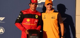 Galeria: as imagens da pole position de Sainz para o GP dos EUA de F1