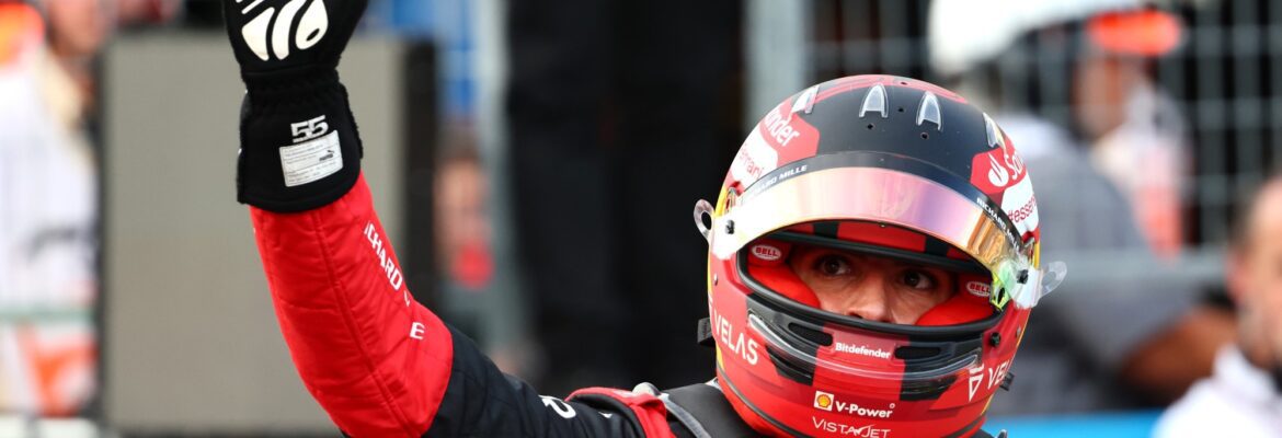 F1: Apesar da pole, Sainz vê a Red Bull como favorita para ganhar a corrida no Texas