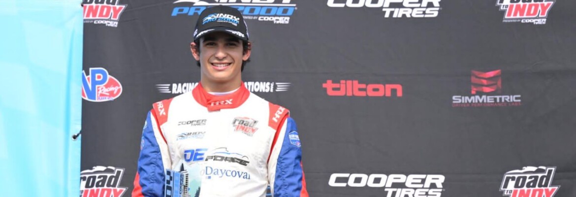 Kiko Porto participa de testes da USF Pro 2000 em Indianápolis neste final de semana