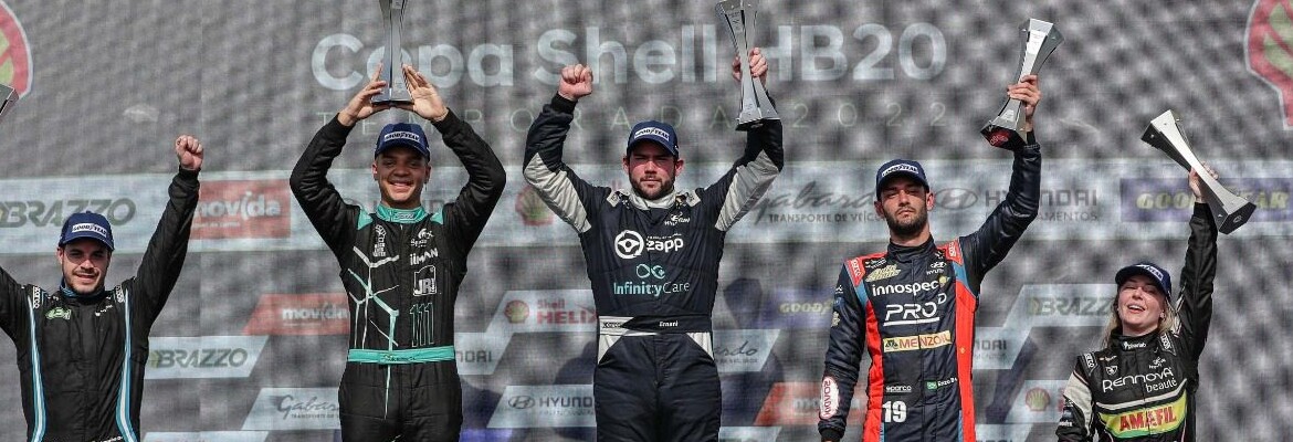 Copa Shell HB20: Enzo Gianfratti vai ao pódio mais uma vez, no Velocitta