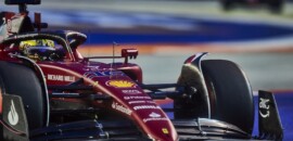 F1: Leclerc mostra preocupação ao final do TL3 e pergunta se “motor está ok”