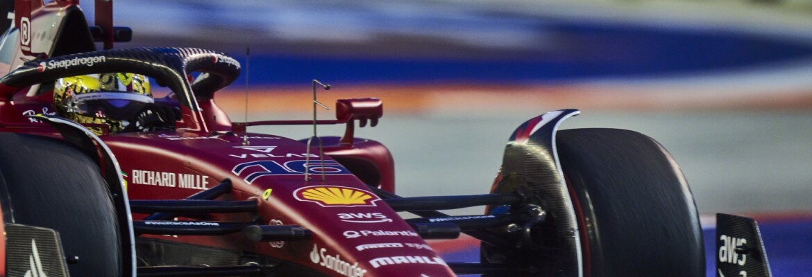 F1: Leclerc mostra preocupação ao final do TL3 e pergunta se “motor está ok”