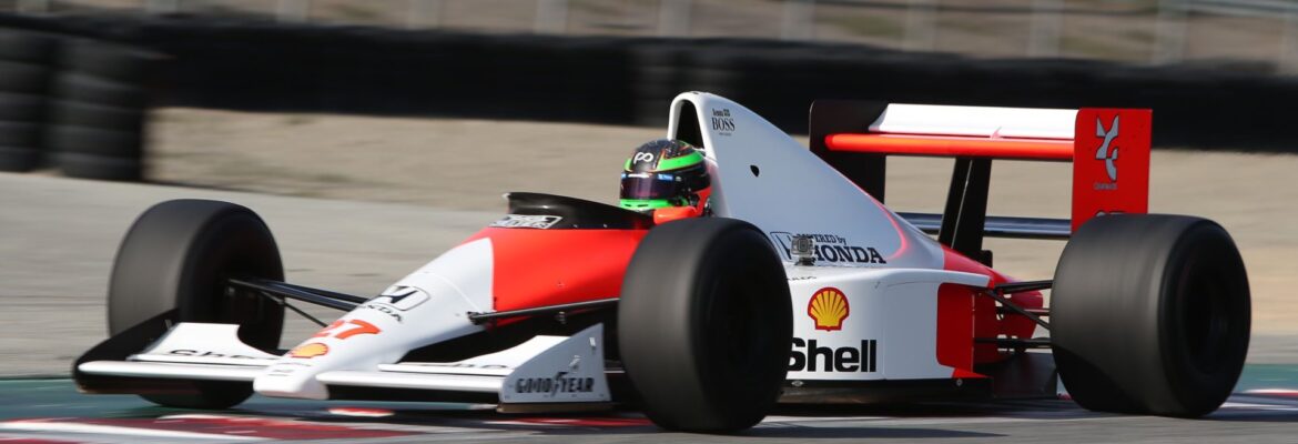 F1 – Vídeo: O’Ward pilota McLaren de 1990 de Senna em Laguna Seca