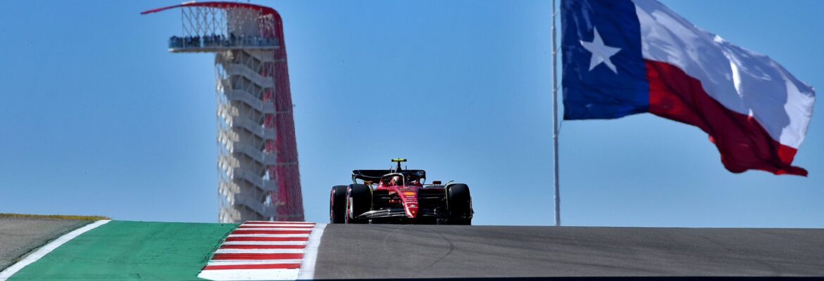 F1: Sainz é mais rápido e coloca Ferrari na ponta no TL1 do GP dos EUA