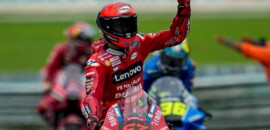 Bagnaia leva melhor em briga com Bastianini e vence GP da Malásia da MotoGP